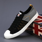 Meeste pehme tallaga trendikad lõuendist kingad 2024. aasta kevade uus mood Kerged, mugavad spordijalatsid vabaajajalatsid puhkuseks