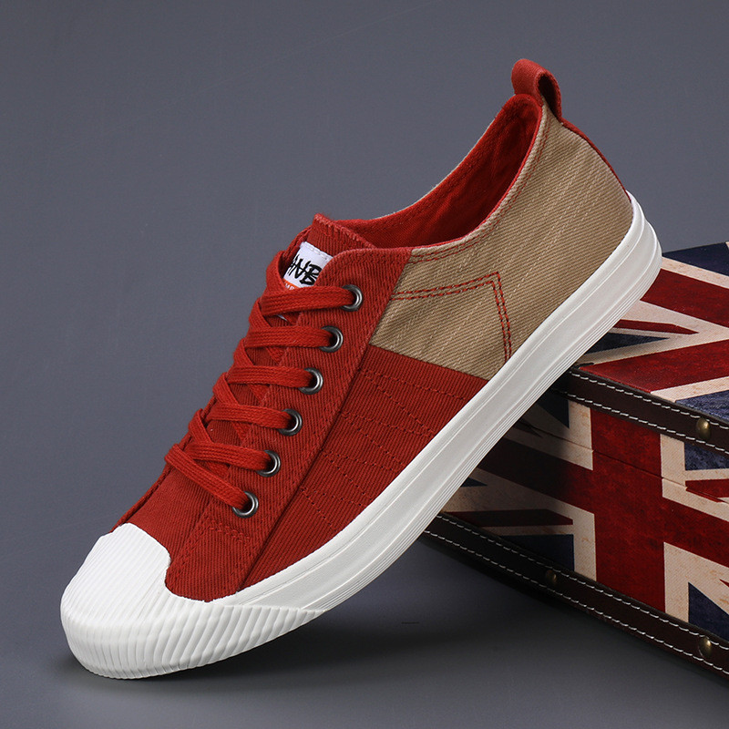 Meeste pehme tallaga trendikad lõuendist kingad 2024. aasta kevade uus mood Kerged, mugavad spordijalatsid vabaajajalatsid puhkuseks