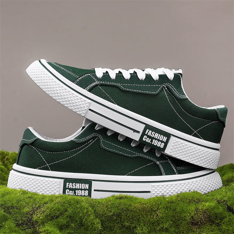 Suvised klassikalised meeste punased lõuendist jalanõud Madala nööriga rula, meeste tossud, hingavad libisemiskindlad vabaaja vulkaniseeritud kingad meestele