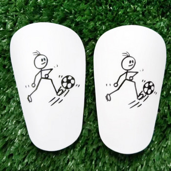 1 ζεύγος Shin Guards Shin Pads Soccer Μινιατούρα Shin Guard Αντικραδασμικό προστατευτικό ποδιών για νέους και ενήλικες