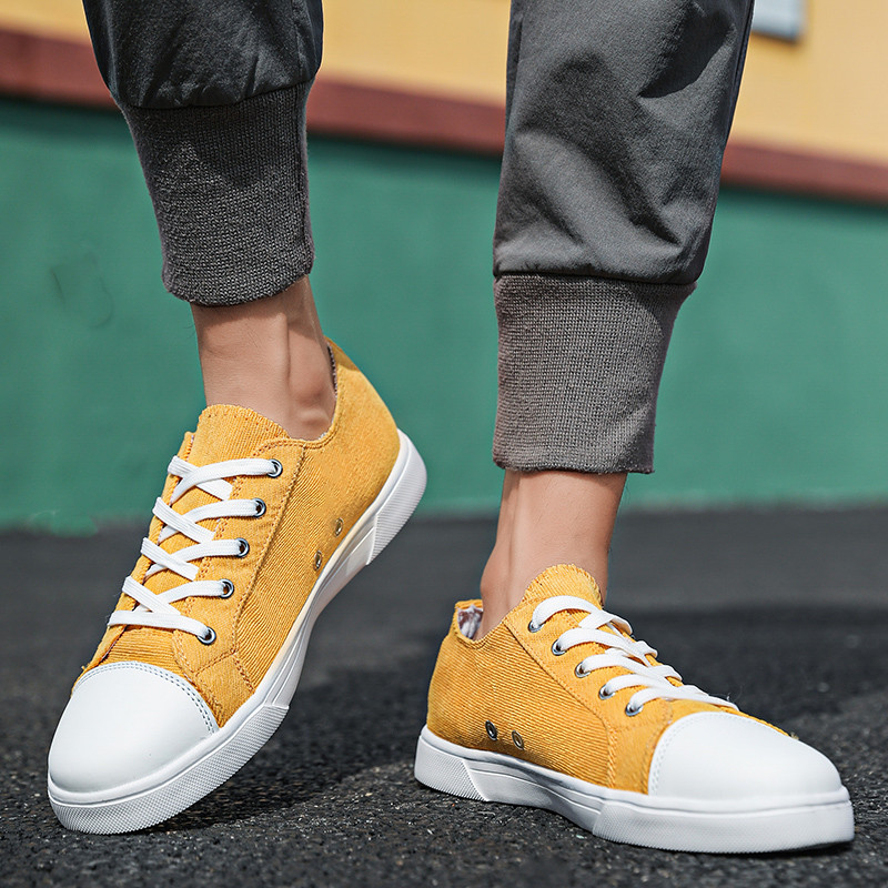 Vīriešu apavi Jauni audekla apavi Vasaras elpojoši vīriešiem Vieglas āra sporta modes ērtas ikdienas kedas pastaigām