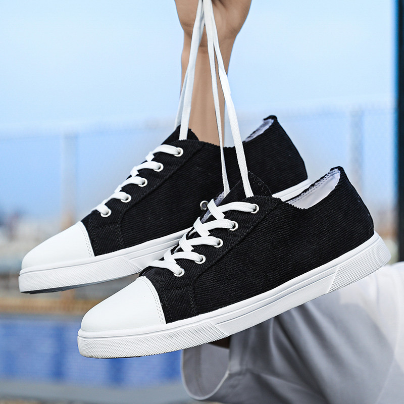 Vīriešu apavi Jauni audekla apavi Vasaras elpojoši vīriešiem Vieglas āra sporta modes ērtas ikdienas kedas pastaigām