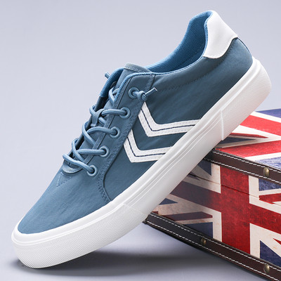 2024. aasta uued kingad meestele Lõuend vabaajajalatsid Mood Kevad-suvi hingavad kerged lamedad kingad Trend Meeste jalavarjud 24138