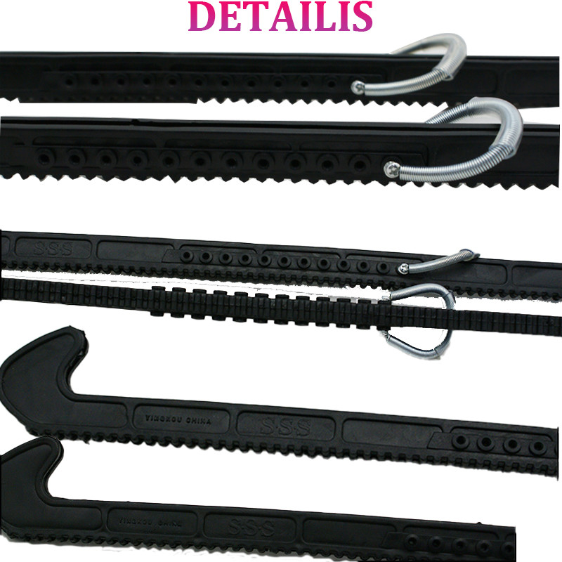 Professionaalsed kiiruisukaitsed Nailonist uisukingad katted Jäänoa tera kaitsetarvikud Reguleeritavad käepidemed