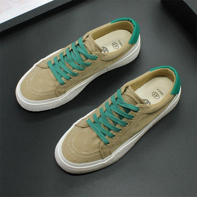 Canvas kingad meeste 2024 kevad uued madala lõikega hingavad vulkaniseeritud kingad pehme tallaga meeste kingad meeste vabaaja tossud