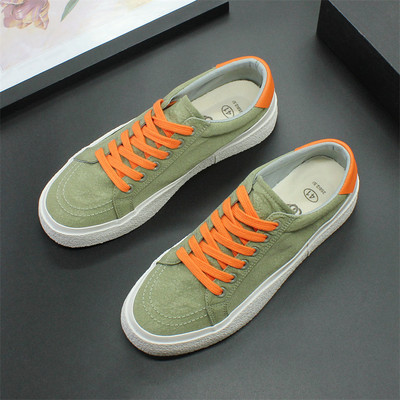 Canvas kingad meeste 2024 kevad uued madala lõikega hingavad vulkaniseeritud kingad pehme tallaga meeste kingad meeste vabaaja tossud