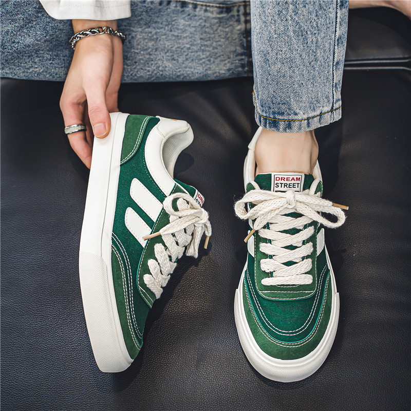 2023 Hot Sale Platnene cipele Muške cipele za skejtbord Platforma Udobna ležerna ulična odjeća za hodanje Tinejdžerske muške cipele od vulkanizera