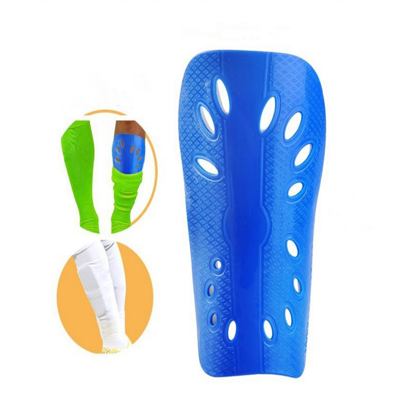 1 pora Futbolo blauzdų pagalvėlės Plastikinės futbolo blauzdos apsaugos Vaikų apsaugos priemonės Kvėpuojančios blauzdų apsaugos