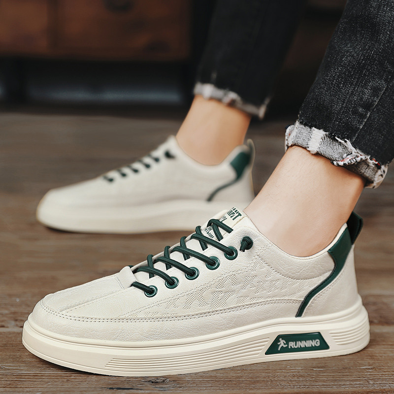 Luksusa čības vīriešiem Trend Ikdienas apavi Teniss Elpojoši Ērti Trenažieru Race Vulkanizēti Vīriešu Pastaigas Skriešanas Skriešanas Apavi