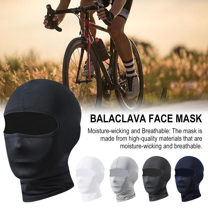 Suvine Balaclava mask meestele Jalgrattamüts Mootorratta päikesekaitse Täisnäokaitse Kalapüügimüts Jalgratas Jalgratas Bandana Kaelus kedra