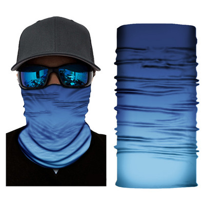 Gradient Magic Seamless Riteņbraukšanas Bandanas Vīriešu Balaclava Velosipēda Makšķerēšanas Maska Aizsardzība Pussejas vairogs velosipēda pārsējs