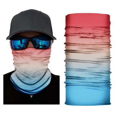 Gradient Magic Seamless Riteņbraukšanas Bandanas Vīriešu Balaclava Velosipēda Makšķerēšanas Maska Aizsardzība Pussejas vairogs velosipēda pārsējs