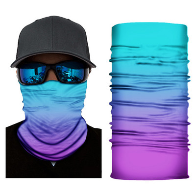 Gradient Magic Seamless Riteņbraukšanas Bandanas Vīriešu Balaclava Velosipēda Makšķerēšanas Maska Aizsardzība Pussejas vairogs velosipēda pārsējs