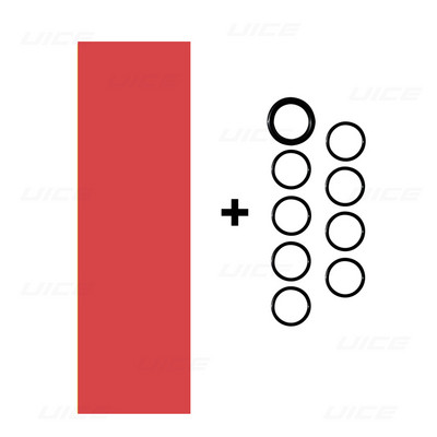 Hokeja nūjas rokturis, karstumā saraušanās piedurkne, hokeja nūjas rokturis