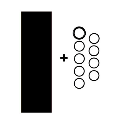 Hokeja nūjas rokturis, karstumā saraušanās piedurkne, hokeja nūjas rokturis