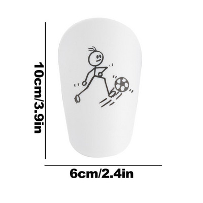 2tk Mini säärepadjad Kulumiskindlad põrutusi summutavad Jalgpalli säärekaitsmed jalgpalli kanillerid meestele Kick poksi säärekaitsmed