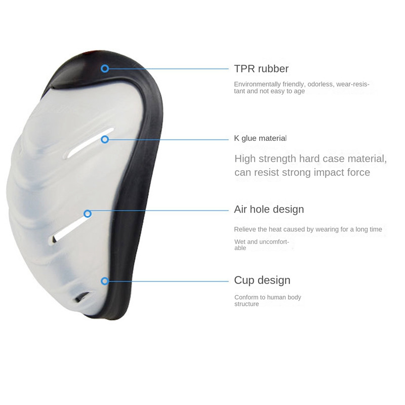 Groin Guard Protector Αθλητική Προστασία Προπόνηση Προστατευτικός Εξοπλισμός Σπορ χόκεϊ επί πάγου, M