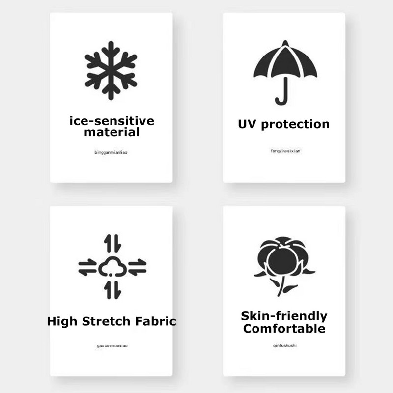 Ice Silk Sunscreen Mask Man Summer Anti-UV, Ātri žūstoša sejas pārklājums Šalle Elpojoša Sieviešu kakla aizsardzība Riteņbraukšanas sejas maska UPF50