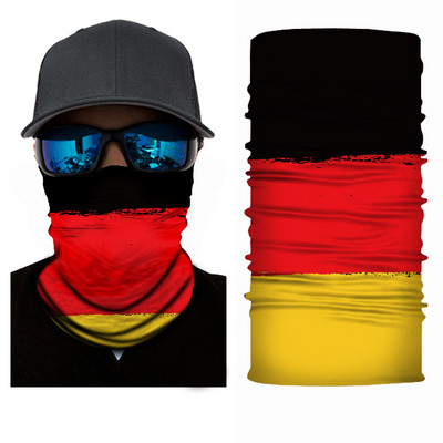 Hot sale Πολυλειτουργικό Headband Neck Outdoor Sport Cycling Bandana Seamless Cycling Scarf Mask Running Buffe Flag Printing