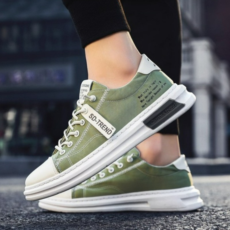 Meeste 2024. aasta tossud, uued lõuendist jalatsid meestele Moodsad õues hingavad tennisejalatsid, vabaajajalatsid Zapatillas Para Hombre