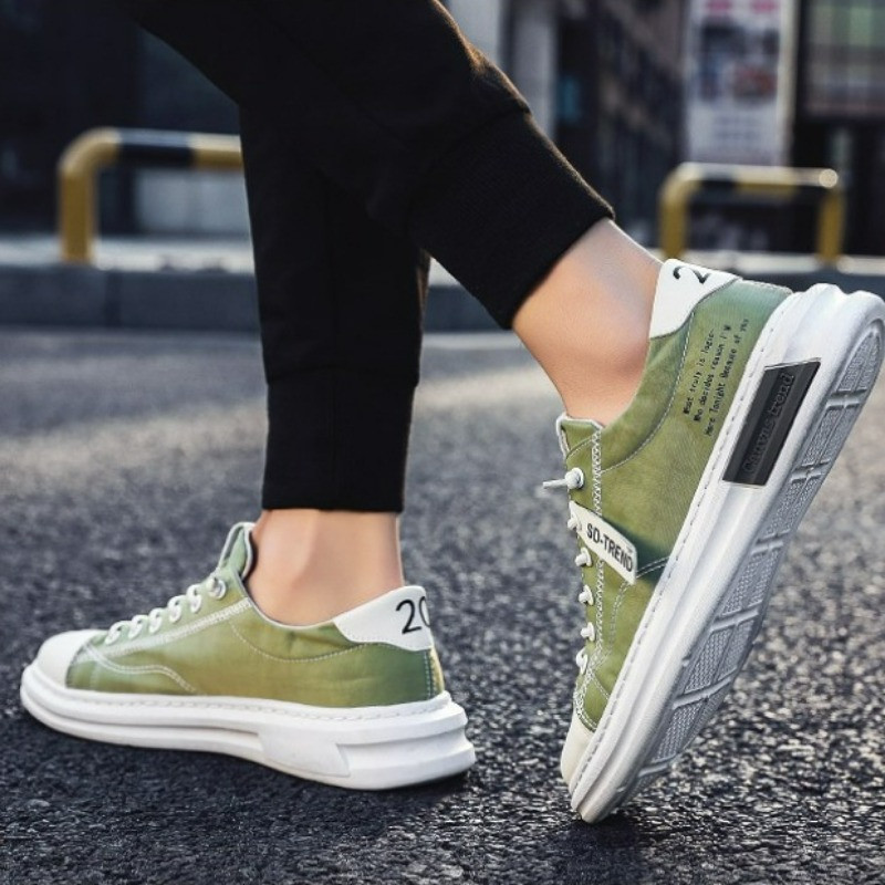 Meeste 2024. aasta tossud, uued lõuendist jalatsid meestele Moodsad õues hingavad tennisejalatsid, vabaajajalatsid Zapatillas Para Hombre