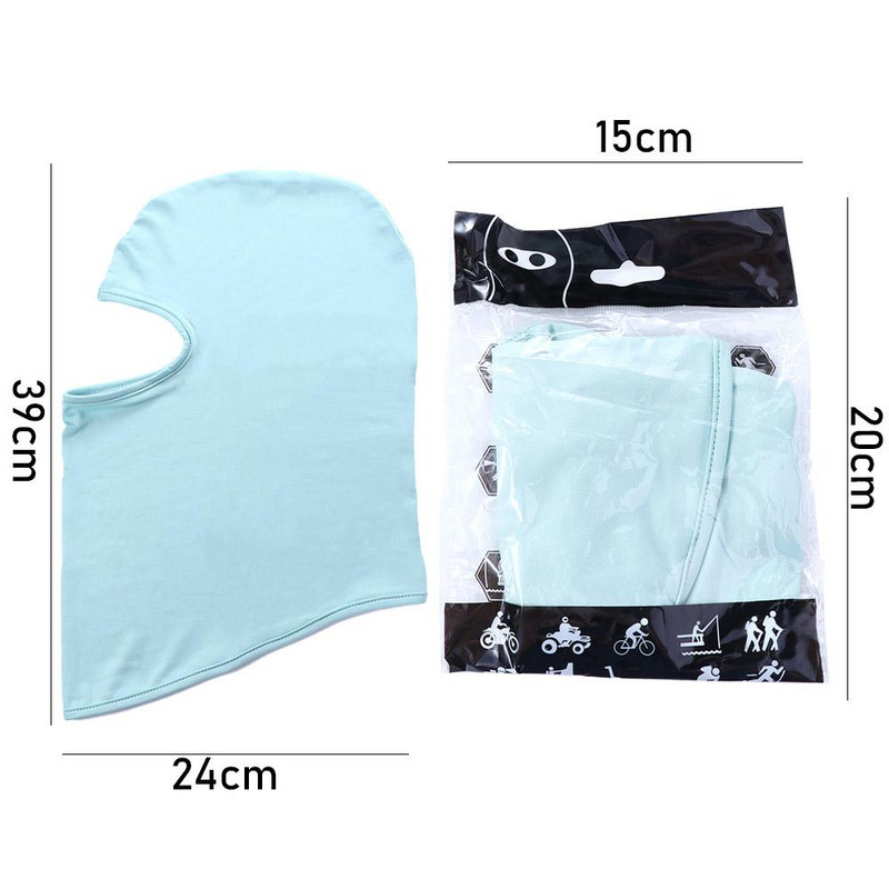 Αντηλιακό ανθεκτικό στη σκόνη Ελαφρύ κασκόλ κεφαλής Κασκόλ ιππασίας Ποδηλασία Καπάκι λαιμού σκραφ Μάσκα κουκούλα Καπάκι αθλητική κουκούλα Μάσκα προσώπου Balaclava