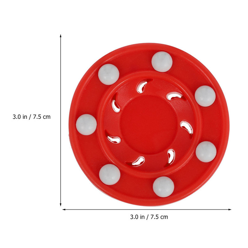 2tk Rullhokimäng Puck Street Hockey Puck Rullhoki sise- ja siledatele välisväljakutele