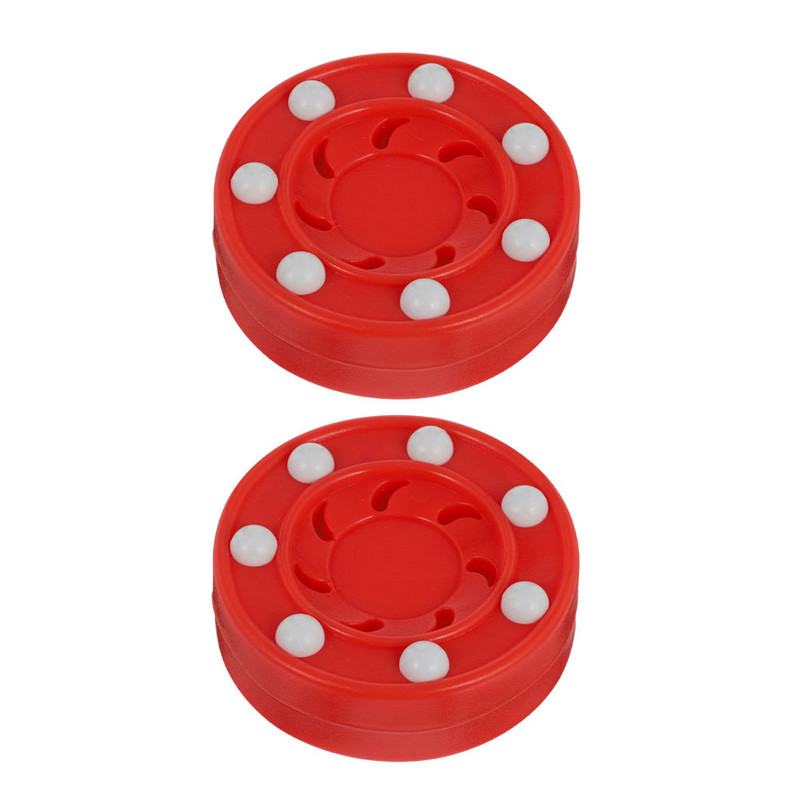 2tk Rullhokimäng Puck Street Hockey Puck Rullhoki sise- ja siledatele välisväljakutele