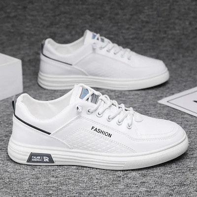 Meeste mitmekülgsed vabaajajalatsid Sügises trendikad õhukesest nahast hingavad tossud