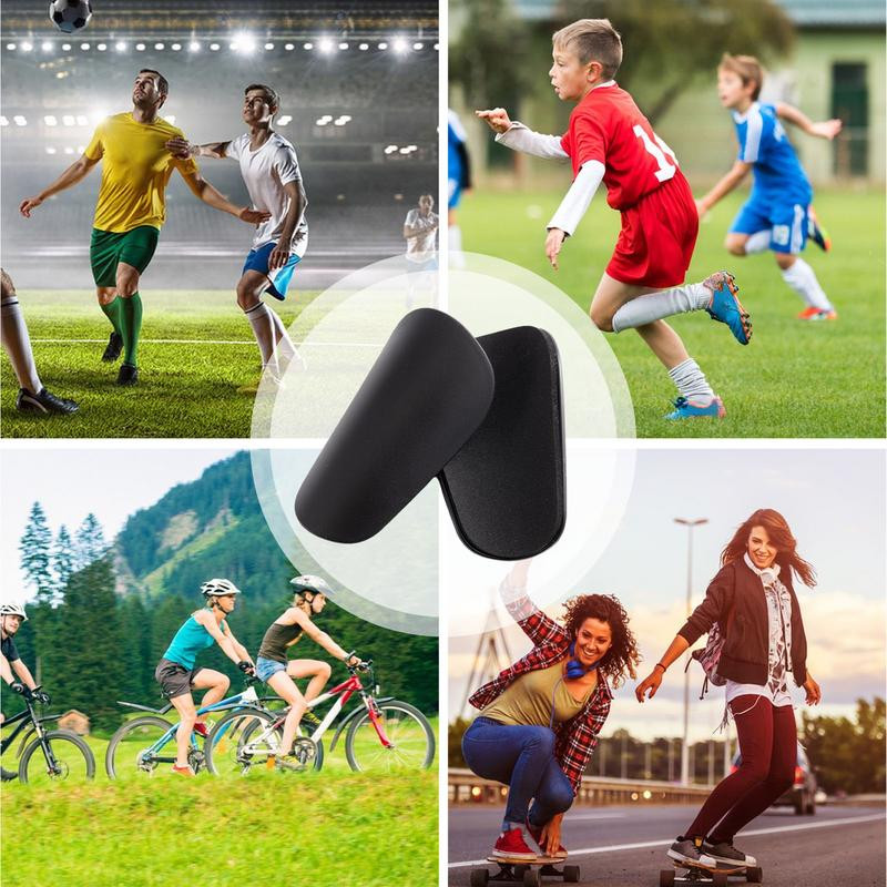 Blauzdų apsaugos mini lengvi blauzdų įklotai, skirti futbolui, ypač mažos apsaugos priemonės ir blauzdų apsaugos rankovės vyrams, moterims, vaikams