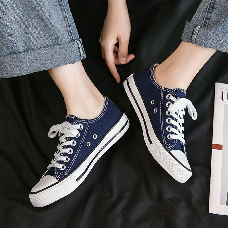 Trend Παπούτσια καμβά για ζευγάρια Ανδρικά Γυναικεία Μόδα πάνινα παπούτσια Αντιολισθητικά, μαλακά επίπεδα βουλκανισμένα παπούτσια Διαπνέον καμβά με κορδόνια casual παπούτσια