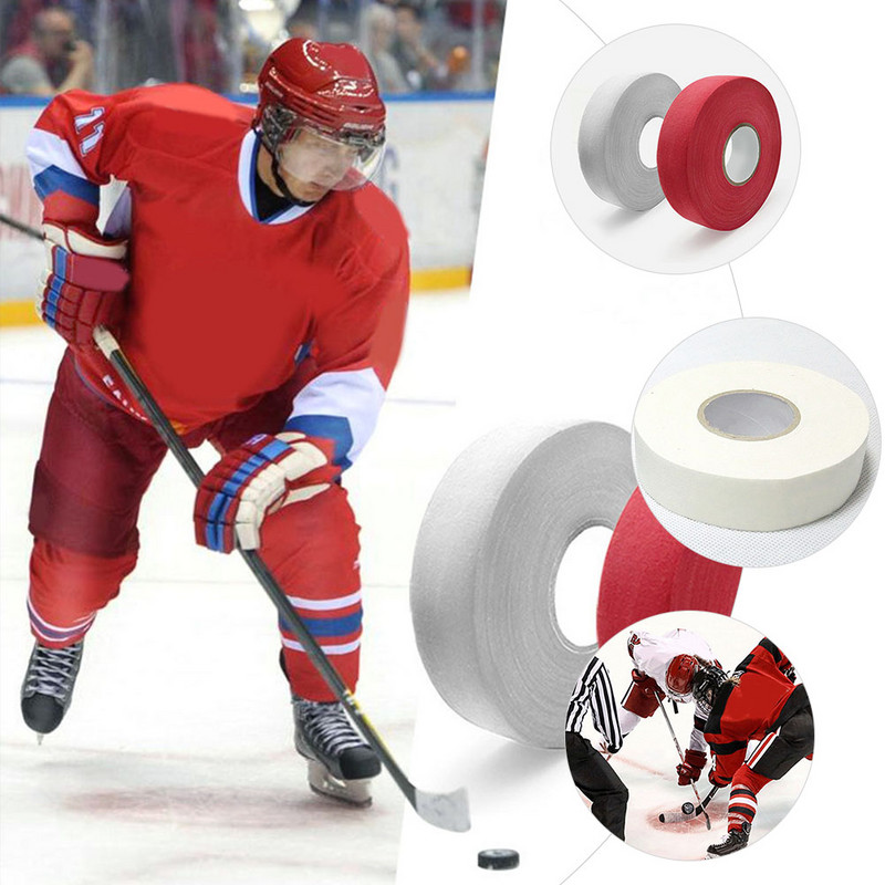 Kleebis Jäähoki teip Libisemiskindel kriketikurika polüester puuvillane reket Libisemisvastane riie Hoki kleepuv kummiteip