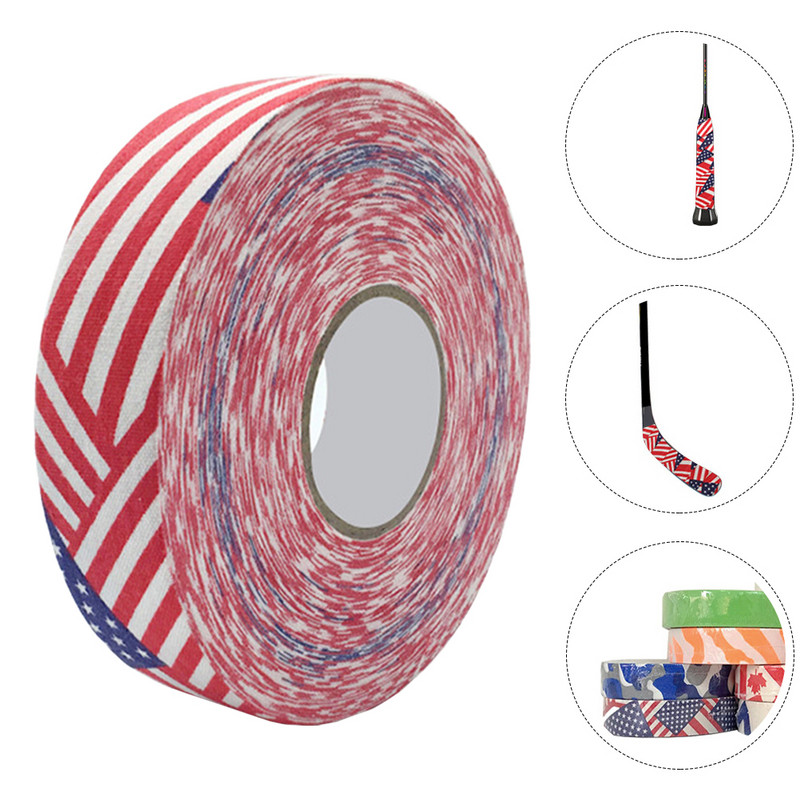 Kleebis Jäähoki teip Libisemiskindel kriketikurika polüester puuvillane reket Libisemisvastane riie Hoki kleepuv kummiteip