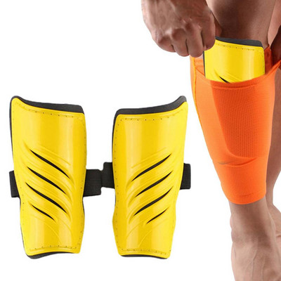 1 Ζεύγος Shin Guard για ενήλικες Παιδί Ποδόσφαιρο Shin Guards Pads Ποδόσφαιρο Shin Pads Μανίκια ποδιών Υποστήριξη γονάτων Προστατευτικό κάλτσας ποδιών
