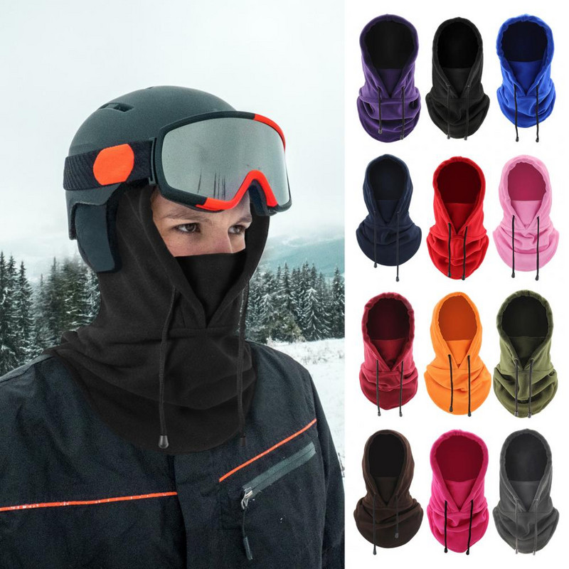 Jalgratta näo kate Fiece mütsid Soojad pudipõlled Üheosalised sügistalvemütsid Universaalsed hoiavad soojas õues ratsutamine Rattapeakatted