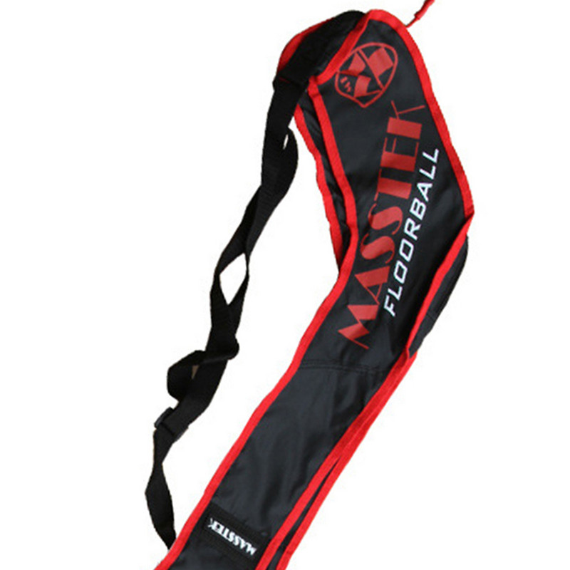 Hokeja nūju soma Pārnēsājama glabāšanas soma sportam iekštelpās un ārā ar regulējamu plecu siksnu vīriešu sieviešu hokeja nūju maisiņš