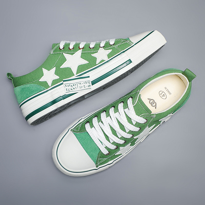 Vīriešu ikdienas Canva kedas Neslīdošas Vīriešu modes apavi ar zemu augšdaļu Viegli Trend āra pastaigu apavi Zapatillas Hombre BD24007