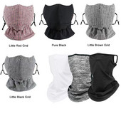 Talvine kaelakaitse ja soojusmask Puhast puuvillast paksendatud külmakindel mask hingav rattamask