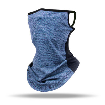 Talvine kaelakaitse ja soojusmask Puhast puuvillast paksendatud külmakindel mask hingav rattamask
