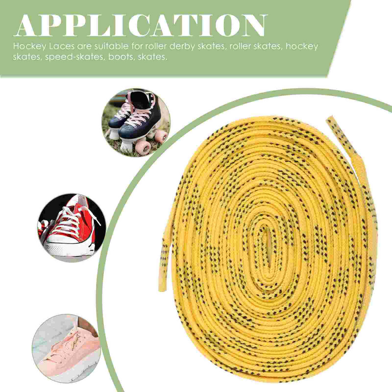 1 ζευγάρι παγοπέδιλα κορδόνια πατίνια χόκεϊ Κορδόνια παπουτσιών Επαγγελματικά κορδόνια χόκεϊ αθλητικά κορδόνια παπουτσιών