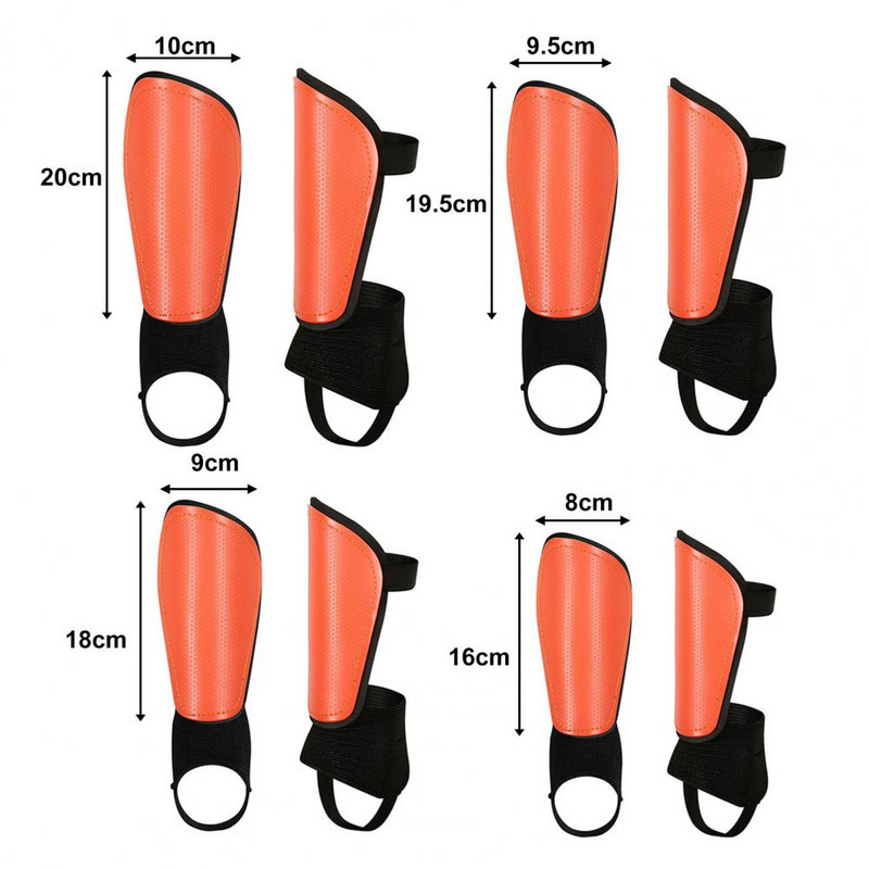 1 paar täiskasvanutele säärekaitsmed elastne rihm 4 suurust, väldivad vigastusi Säärekaitsepadjad Sporditarvikud