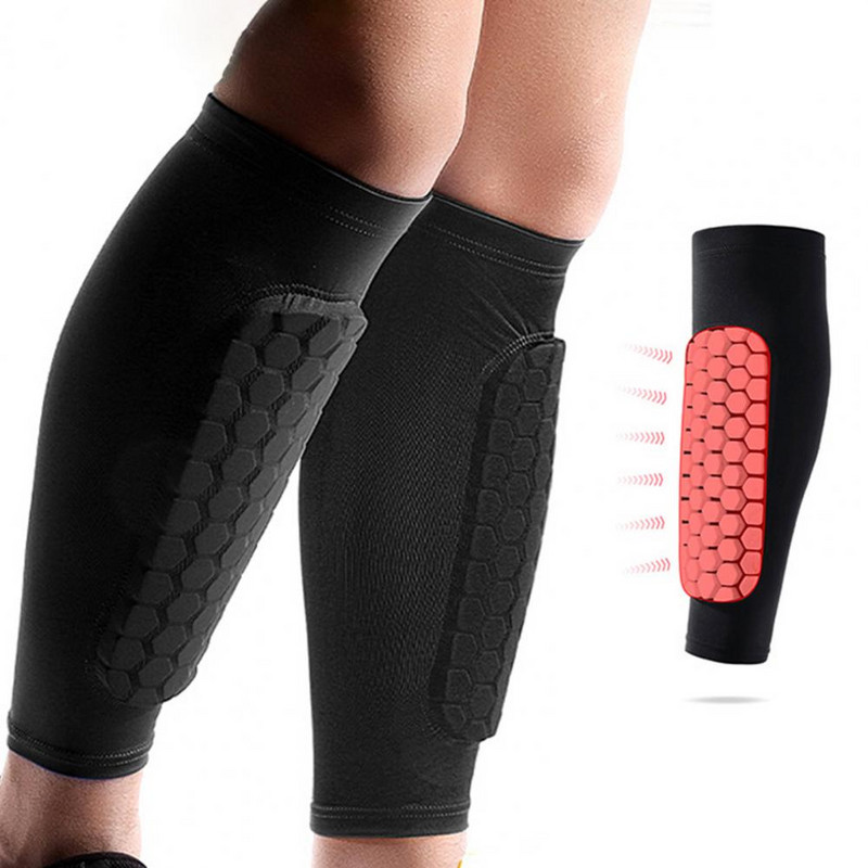 Labdarúgás lábszárvédők Ütéscsillapító lábszárvédők nagy ütésálló futball sípcsontvédők felnőtteknek Férfiak Női Focihoz