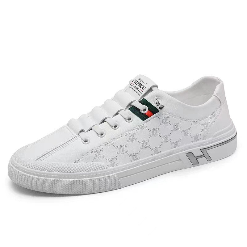 2023. gada rudens Jauni ikdienas vīriešu apavi āra sporta sporta dēļu apavi Mazi balti apavi Modes tendences Ērti vīriešu apavi ar zemu augšdaļu