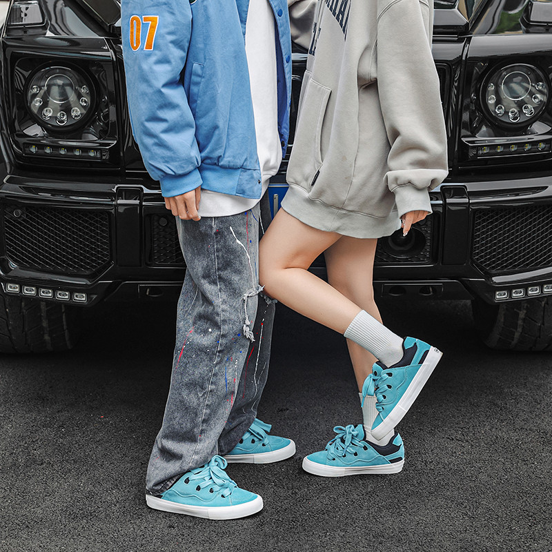 PARZIVAL Ανδρικά Casual Παπούτσια Αθλητικά Παπούτσια Ανδρικά Γυναικεία Βουλκανιζέ Παπούτσια Άνοιξη Φθινόπωρο Ρετρό Παπούτσια Αθλητικά Παπούτσια Fashion Board Παπούτσια