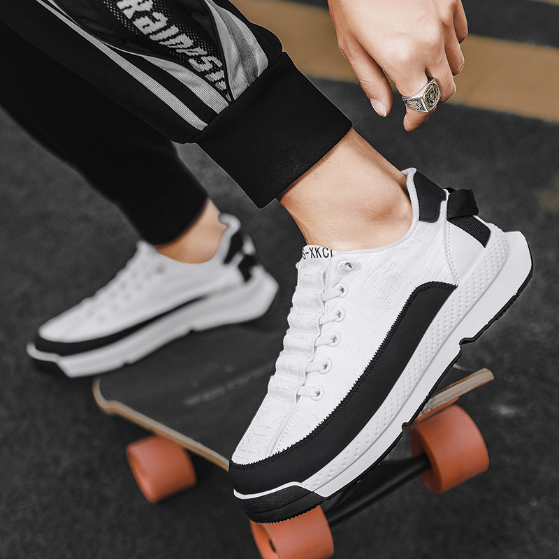 PARZIVAL Meeste kevad-sügis Vulcanize Kingad Meeste vabaaja hingavad rulajalatsid Kõndimistossud Disainkingad Loafer