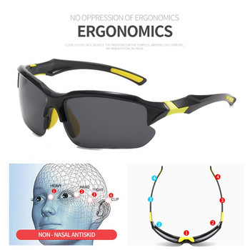 Спортни поляризирани очила за колоездене Слънчеви очила за шосеен велосипед Велосипедни очила MTB Очила за спорт на открито UV 400 Очила за бягане и риболов