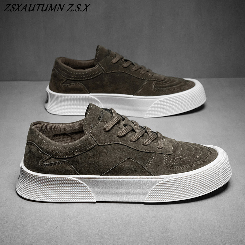 2023 Retro Harajuku platnene tenisice Muškarci Trendy Streetwear Ležerne muške cipele s dubokim izrezom Cipele s vulkaniziranom platformom Zapatos De Lona