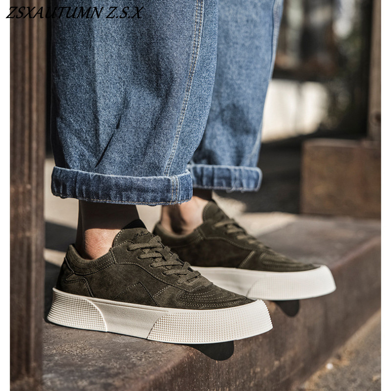 2023 Retro Harajuku platnene tenisice Muškarci Trendy Streetwear Ležerne muške cipele s dubokim izrezom Cipele s vulkaniziranom platformom Zapatos De Lona