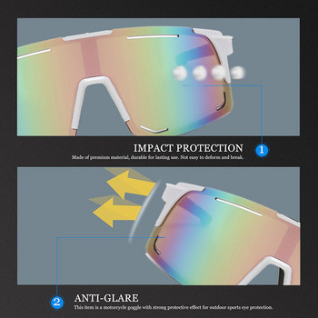 Polarized Cycling γυαλιά ηλίου με προστασία UV Αντιανεμικά γυαλιά για άνδρες γυναίκες Γυαλιά ποδηλασίας δρόμου ποδηλασίας ποδηλασίας αθλητικά γυαλιά