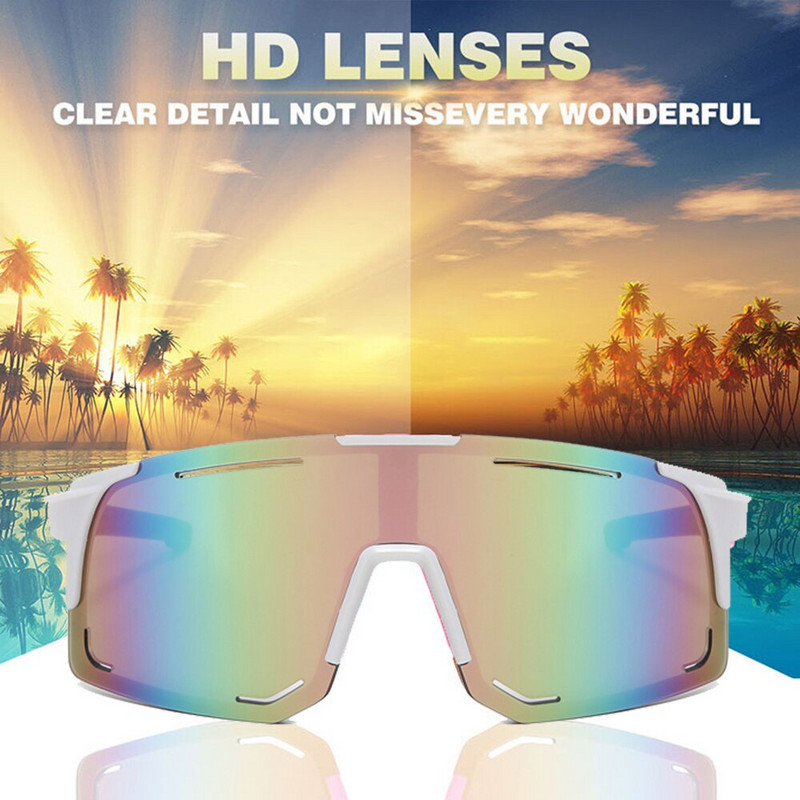 Polarizētas riteņbraukšanas saulesbrilles UV aizsardzība, vēja necaurlaidīgas brilles vīriešiem sievietēm, polarizēts objektīvs, riteņbraukšanas sporta brilles, brilles